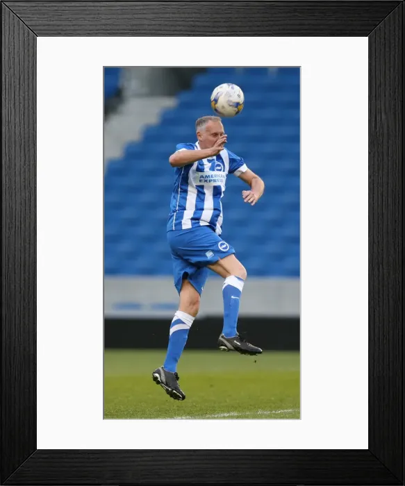 Framed Print : Brighton & Hove Albion: Play on the Pitch - April 30, 2015 (EVE)
