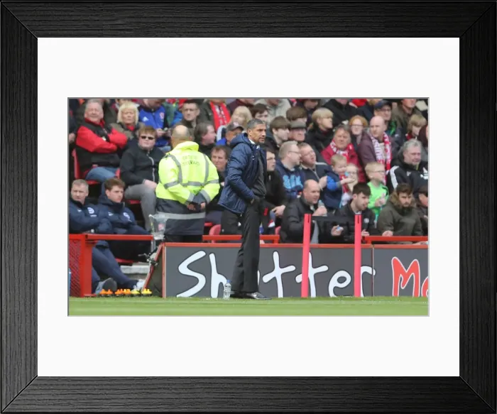 Framed Print : Chris Hughton Focused: Brighton Boss at Riverside Stadium During Middlesbrough Clash (02MAY15) Framed Print : Chris Hughton Focused: Brighton Boss at Riverside Stadium During Middlesbrough Clash (02MAY15)