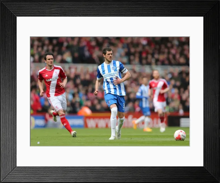 Framed Print : Focused Gordon Greer: Middlesbrough vs. Brighton & Hove Albion, May 2015 Framed Print : Focused Gordon Greer: Middlesbrough vs. Brighton & Hove Albion, May 2015