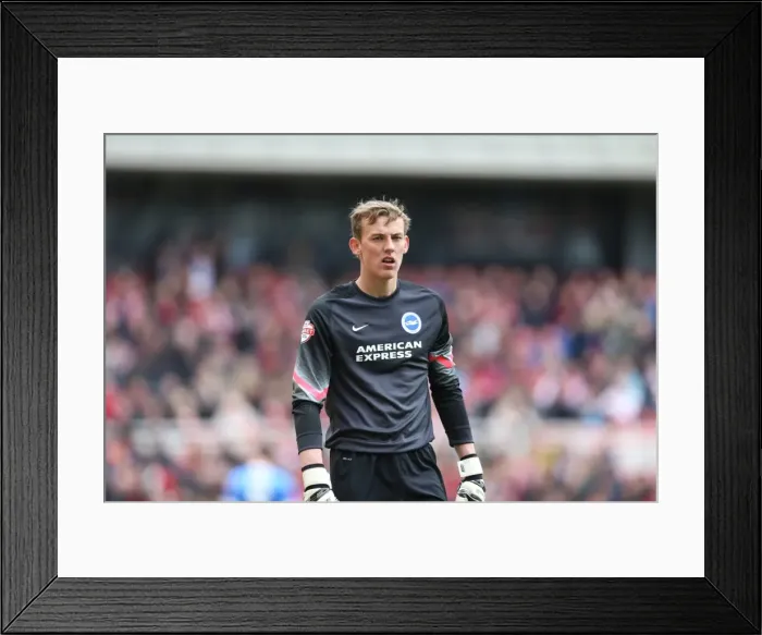 Framed Print : Christian Walton in Action: Brighton & Hove Albion vs. Middlesbrough (May 2015) Framed Print : Christian Walton in Action: Brighton & Hove Albion vs. Middlesbrough (May 2015)