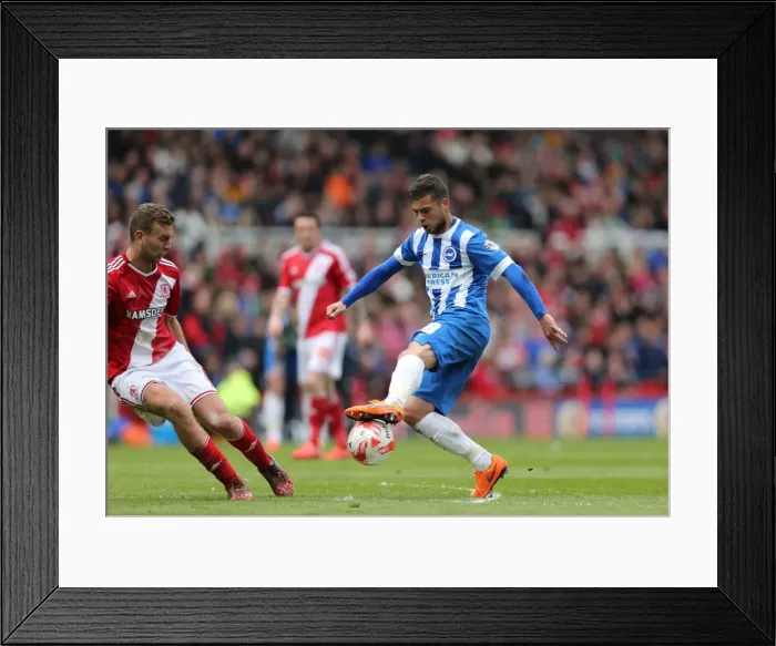 Framed Print : Brighton's Jake Forster-Caskey in Action Against Middlesbrough, Sky Bet Championship 2015 Framed Print : Brighton's Jake Forster-Caskey in Action Against Middlesbrough, Sky Bet Championship 2015