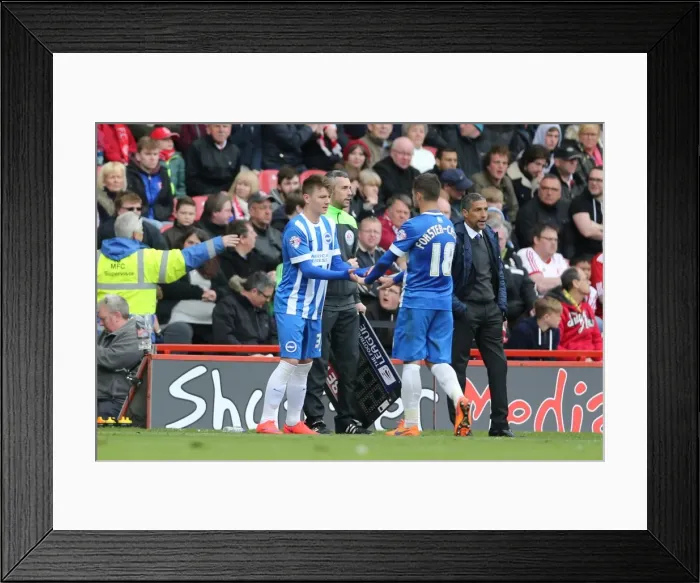 Framed Print : James Tilley's Debut: Middlesbrough vs. Brighton and Hove Albion (May 2015) Framed Print : James Tilley's Debut: Middlesbrough vs. Brighton and Hove Albion (May 2015)