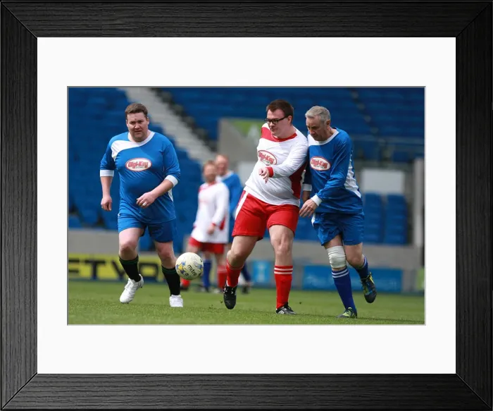 Framed Print : Brighton & Hove Albion: Playing on the Pitch - May 2015 Framed Print : Brighton & Hove Albion: Playing on the Pitch - May 2015