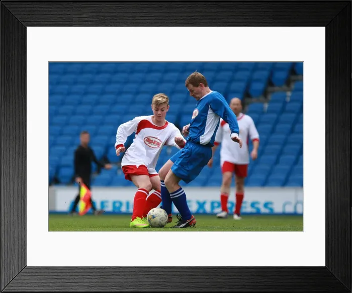 Framed Print : Brighton & Hove Albion: Playing on the Pitch (May 2015) Framed Print : Brighton & Hove Albion: Playing on the Pitch (May 2015)