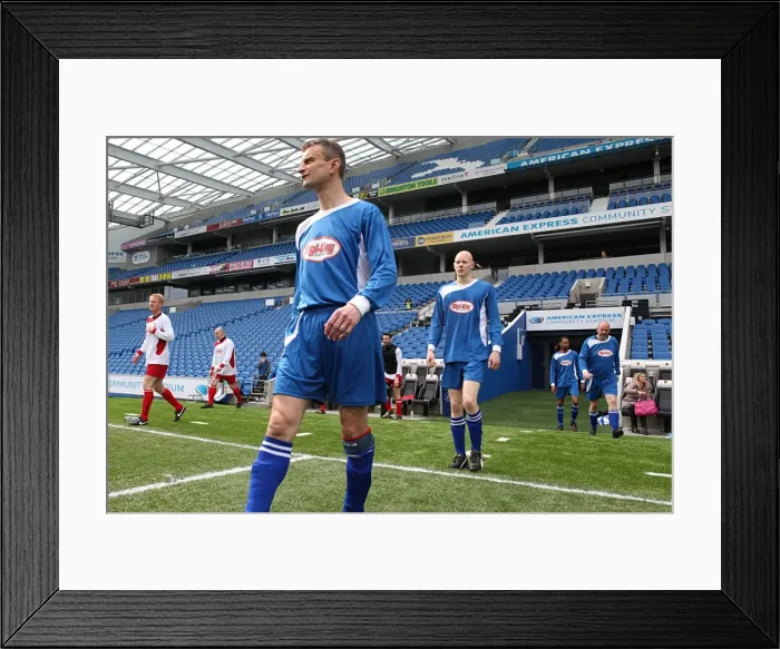 Framed Print : Brighton & Hove Albion: Playing on the Pitch - May 2015 Framed Print : Brighton & Hove Albion: Playing on the Pitch - May 2015