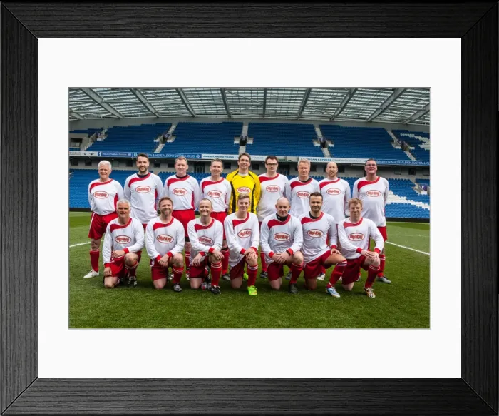 Framed Print : Brighton & Hove Albion: Playing on the Pitch - May 2015 Framed Print : Brighton & Hove Albion: Playing on the Pitch - May 2015
