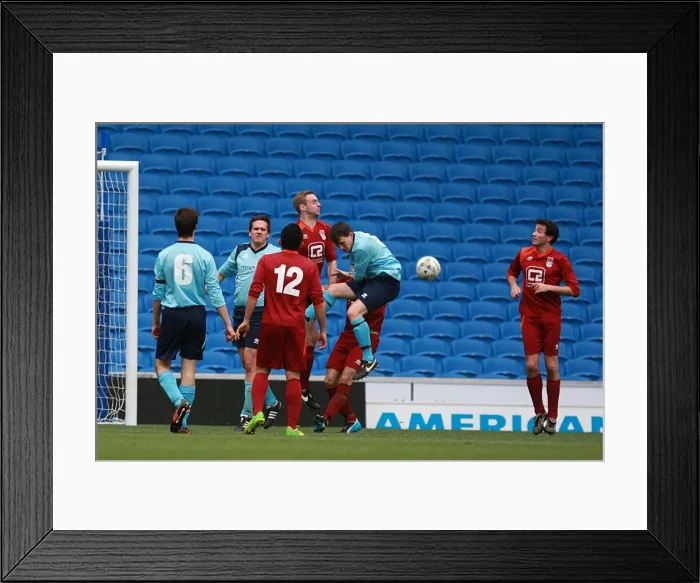 Framed Print : Brighton & Hove Albion: Ten Players in Action (May 1, 2015)