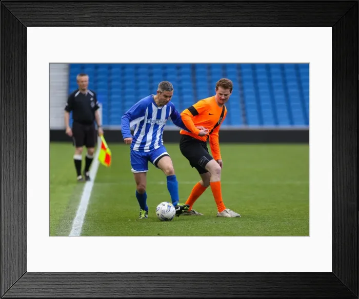 Framed Print : Brighton & Hove Albion: Play on the Pitch - May 1, 2015 Framed Print : Brighton & Hove Albion: Play on the Pitch - May 1, 2015