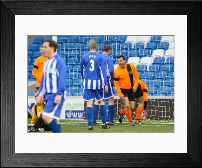 Framed Print : Brighton & Hove Albion: Play on the Pitch - A Community Stadium Experience (1st May 2015) Framed Print : Brighton & Hove Albion: Play on the Pitch - A Community Stadium Experience (1st May 2015)