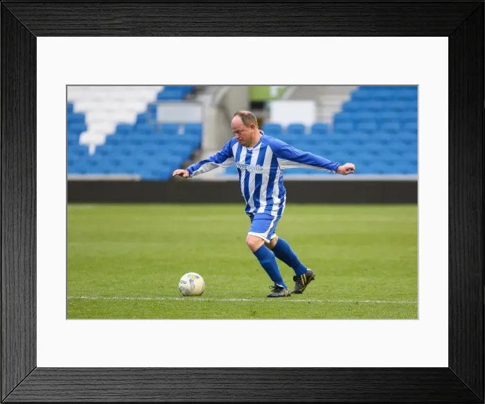 Framed Print : Brighton & Hove Albion: Play on the Pitch - May 1, 2015 (11:00am Kick-Off) Framed Print : Brighton & Hove Albion: Play on the Pitch - May 1, 2015 (11:00am Kick-Off)
