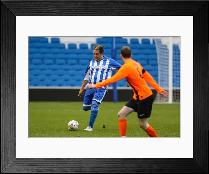 Framed Print : Brighton & Hove Albion: Play on the Pitch - May 1, 2015 Framed Print : Brighton & Hove Albion: Play on the Pitch - May 1, 2015