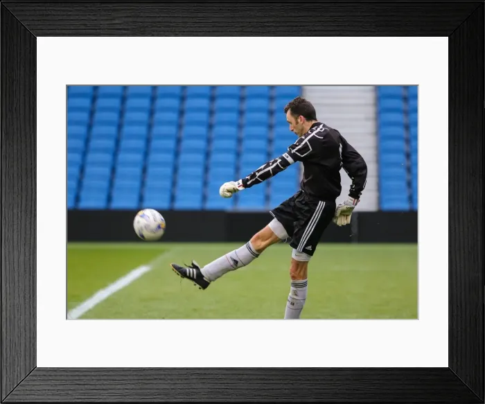 Framed Print : Play on the Pitch: Brighton & Hove Albion at American Express Community Stadium (1st May 2015)