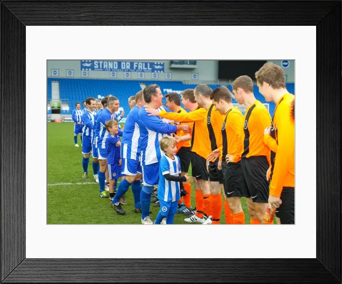 Framed Print : Brighton & Hove Albion: Play on the Pitch - May 1, 2015 Framed Print : Brighton & Hove Albion: Play on the Pitch - May 1, 2015