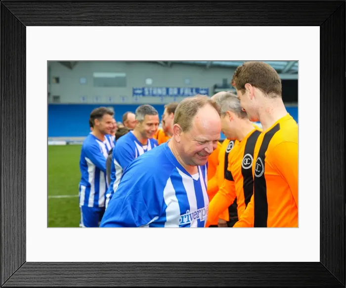 Framed Print : Brighton & Hove Albion: Play on the Pitch - May 1, 2015 Framed Print : Brighton & Hove Albion: Play on the Pitch - May 1, 2015