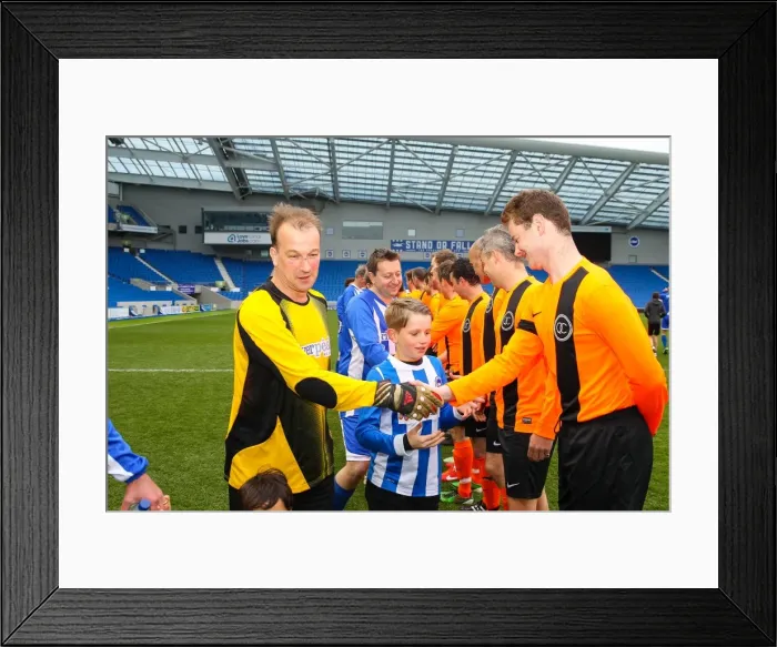 Framed Print : Brighton & Hove Albion: Play on the Pitch - May 1, 2015 Framed Print : Brighton & Hove Albion: Play on the Pitch - May 1, 2015