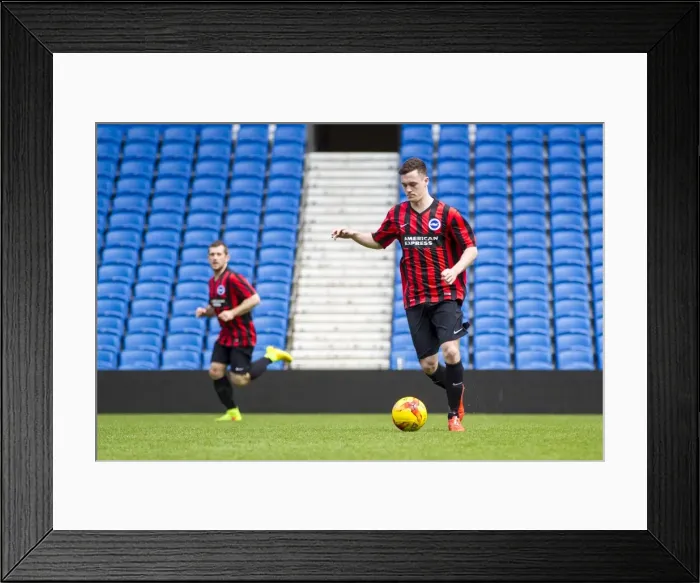 Framed Print : Brighton & Hove Albion: Staff 12 vs 12 Match, May 2015 Framed Print : Brighton & Hove Albion: Staff 12 vs 12 Match, May 2015
