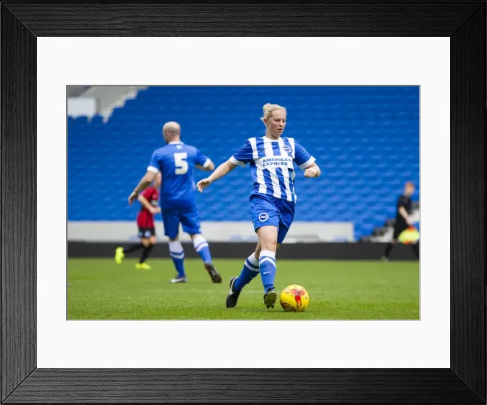 Framed Print : Brighton & Hove Albion: Staff Match on Pitch (May 25, 2015) Framed Print : Brighton & Hove Albion: Staff Match on Pitch (May 25, 2015)