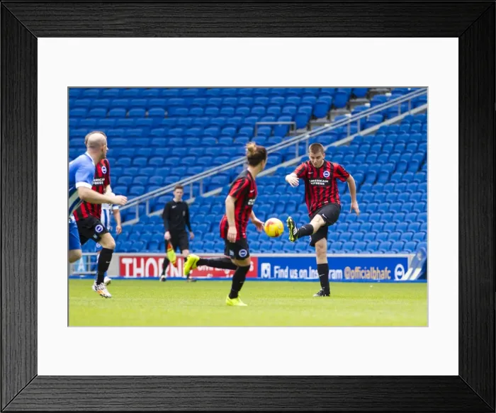 Framed Print : Brighton & Hove Albion: Staff Match on the Pitch (2015) Framed Print : Brighton & Hove Albion: Staff Match on the Pitch (2015)