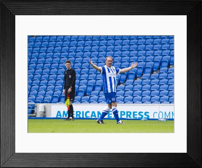 Framed Print : Brighton & Hove Albion: Staff Match on Pitch (25 May 2015) Framed Print : Brighton & Hove Albion: Staff Match on Pitch (25 May 2015)