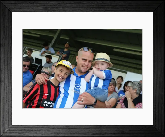 Framed Print : Brighton and Hove Albion vs Lewes: Pre-Season Friendly Clash at Dripping Pan (18th July 2015) Framed Print : Brighton and Hove Albion vs Lewes: Pre-Season Friendly Clash at Dripping Pan (18th July 2015)