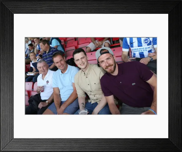 Framed Print : Pre-Season Clash: Lewes vs. Brighton & Hove Albion at The Dripping Pan (18th July 2015) Framed Print : Pre-Season Clash: Lewes vs. Brighton & Hove Albion at The Dripping Pan (18th July 2015)