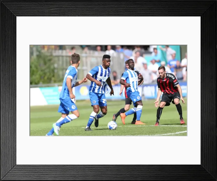 Framed Print : Lewes vs. Brighton and Hove Albion: Pre-Season Friendly Clash at The Dripping Pan (18th July 2015) Framed Print : Lewes vs. Brighton and Hove Albion: Pre-Season Friendly Clash at The Dripping Pan (18th July 2015)