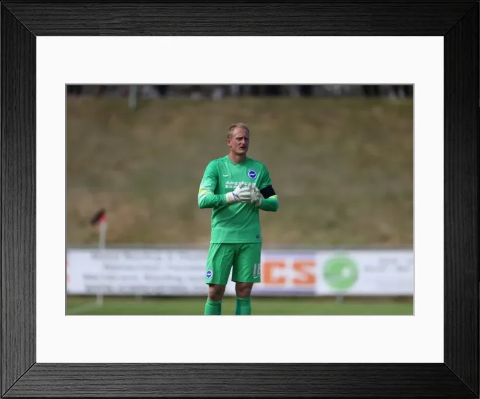 Framed Print : Brighton and Hove Albion vs Lewes: Pre-Season Friendly Clash at The Dripping Pan (18th July 2015) Framed Print : Brighton and Hove Albion vs Lewes: Pre-Season Friendly Clash at The Dripping Pan (18th July 2015)