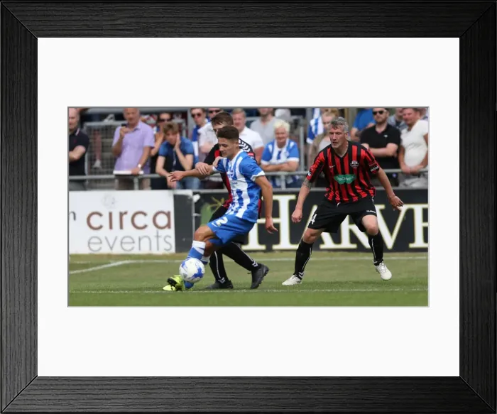 Framed Print : Brighton and Hove Albion vs Lewes: Pre-Season Friendly Clash at Dripping Pan (18th July 2015) Framed Print : Brighton and Hove Albion vs Lewes: Pre-Season Friendly Clash at Dripping Pan (18th July 2015)