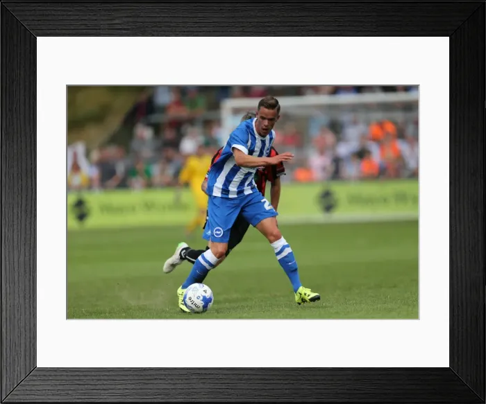 Framed Print : Brighton and Hove Albion vs Lewes: Pre-Season Friendly Clash at Dripping Pan (18th July 2015) Framed Print : Brighton and Hove Albion vs Lewes: Pre-Season Friendly Clash at Dripping Pan (18th July 2015)
