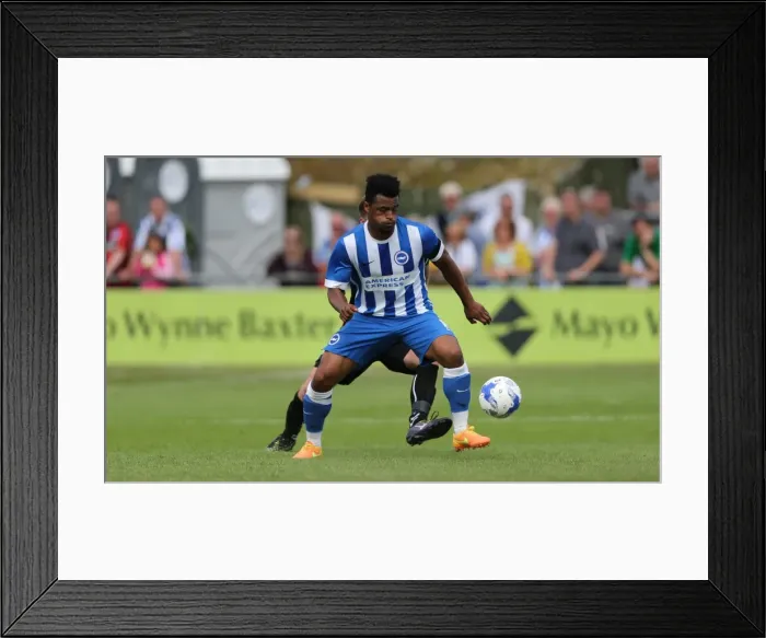 Framed Print : Brighton and Hove Albion Take on Lewes in Pre-Season Friendly (18 July 2015) Framed Print : Brighton and Hove Albion Take on Lewes in Pre-Season Friendly (18 July 2015)