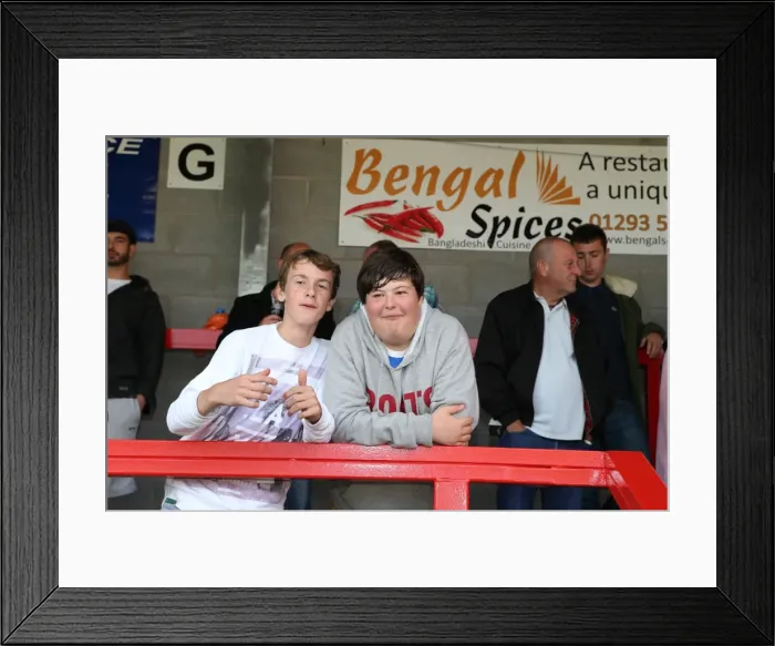 Framed Print : Brighton and Hove Albion vs Crawley Town: Pre-Season Clash at Checkatrade Stadium (22 / 07 / 2015) - Match Action