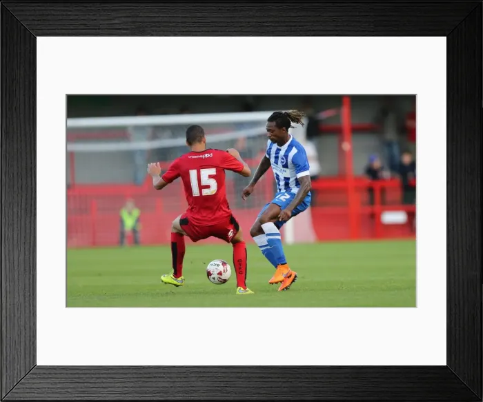 Framed Print : Brighton and Hove Albion vs Crawley Town: Pre-Season Clash at Checkatrade Stadium (22 / 07 / 2015) - Match Action Framed Print : Brighton and Hove Albion vs Crawley Town: Pre-Season Clash at Checkatrade Stadium (22 / 07 / 2015) - Match Action