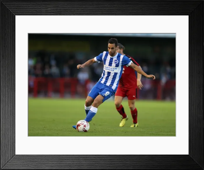 Framed Print : Brighton and Hove Albion vs. Crawley Town: Pre-Season Friendly Clash at Checkatrade Stadium (22 / 07 / 2015)