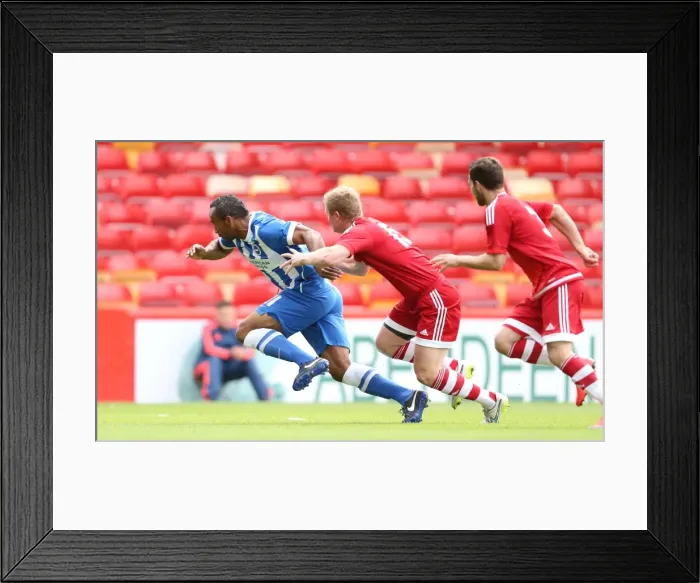 Framed Print : Brighton and Hove Albion vs Aberdeen: Pre-Season Friendly Clash at Pittodrie (26 / 07 / 2015) Framed Print : Brighton and Hove Albion vs Aberdeen: Pre-Season Friendly Clash at Pittodrie (26 / 07 / 2015)