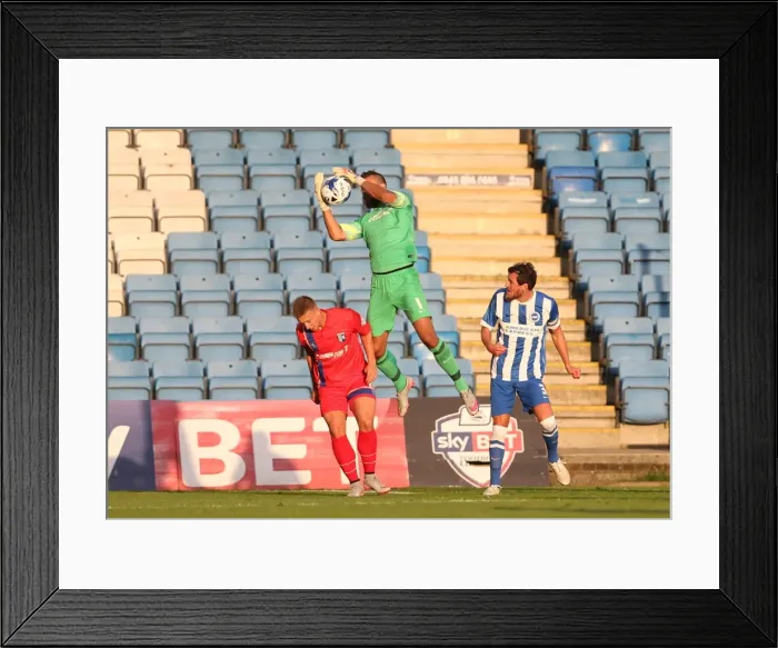 Framed Print : Pre-Season Clash: Gillingham vs. Brighton and Hove Albion at Priestfield Stadium (29 / 07 / 2015) Framed Print : Pre-Season Clash: Gillingham vs. Brighton and Hove Albion at Priestfield Stadium (29 / 07 / 2015)
