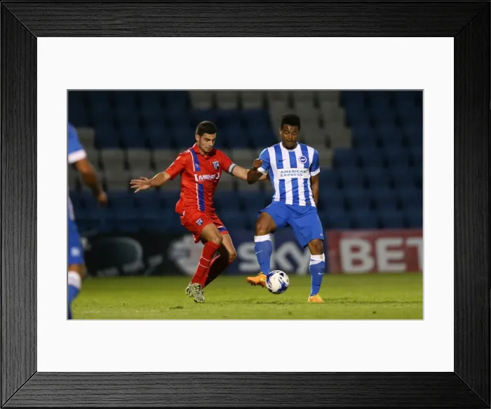 Framed Print : Pre-Season Clash: Gillingham vs. Brighton & Hove Albion at Priestfield Stadium (29 / 07 / 2015) Framed Print : Pre-Season Clash: Gillingham vs. Brighton & Hove Albion at Priestfield Stadium (29 / 07 / 2015)
