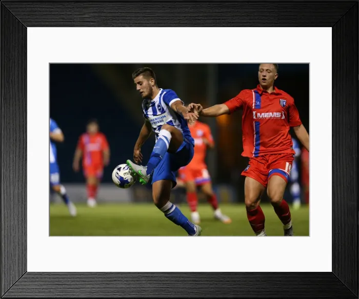 Framed Print : Brighton and Hove Albion vs. Gillingham: Pre-Season Friendly at Priestfield Stadium (29 / 07 / 2015) Framed Print : Brighton and Hove Albion vs. Gillingham: Pre-Season Friendly at Priestfield Stadium (29 / 07 / 2015)