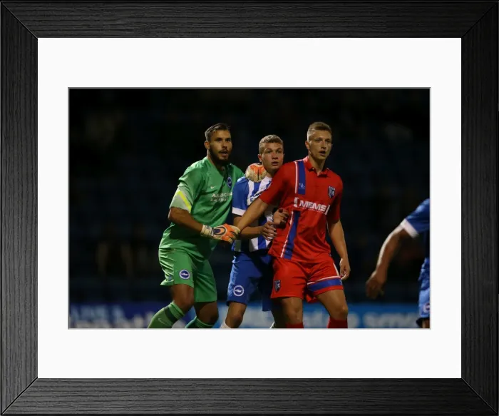 Framed Print : Brighton and Hove Albion vs. Gillingham: Pre-Season Friendly at Priestfield Stadium (29 / 07 / 2015) Framed Print : Brighton and Hove Albion vs. Gillingham: Pre-Season Friendly at Priestfield Stadium (29 / 07 / 2015)