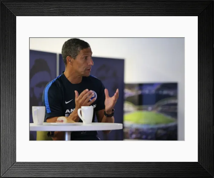 Framed Print : Young Seagulls Open Training Day with Alan Mullery and Chris Hughton, 31st July 2015 Framed Print : Young Seagulls Open Training Day with Alan Mullery and Chris Hughton, 31st July 2015
