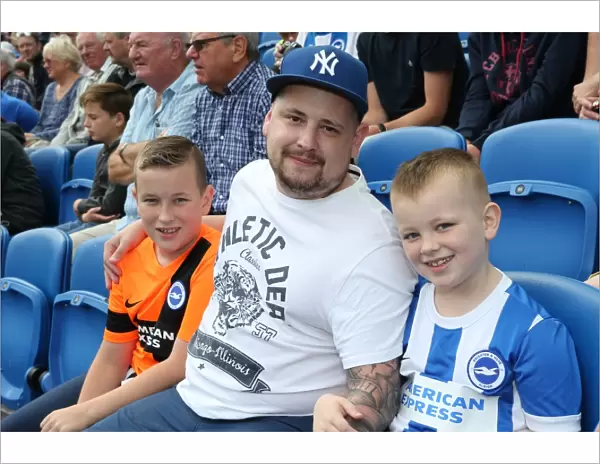Albion Fans Gather for a Peek at Young Seagulls Open Training Session (31st July 2015)