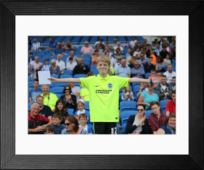 Framed Print : Brighton & Hove Albion FC: A Birthday to Remember at the Young Seagulls Open Training Session (31st July 2015) Framed Print : Brighton & Hove Albion FC: A Birthday to Remember at the Young Seagulls Open Training Session (31st July 2015)