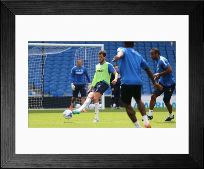 Framed Print : Young Seagulls in Action: Open Training Session, Brighton & Hove Albion FC (31st July 2015) Framed Print : Young Seagulls in Action: Open Training Session, Brighton & Hove Albion FC (31st July 2015)