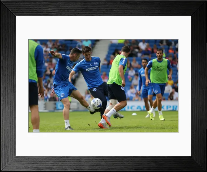 Framed Print : Albion Players Train Next Generation: Young Seagulls Open Session (31st July 2015) Framed Print : Albion Players Train Next Generation: Young Seagulls Open Session (31st July 2015)