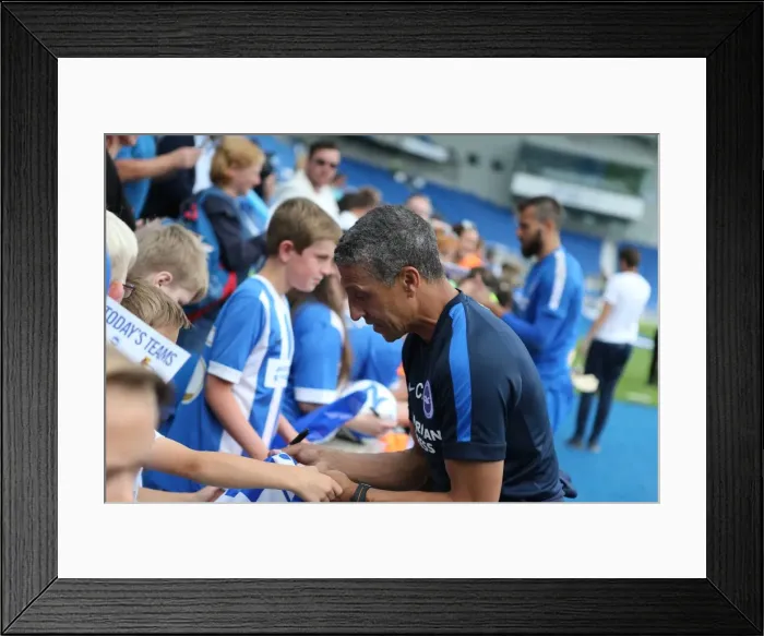 Framed Print : Brighton & Hove Albion: Young Seagulls - Autograph Signing Session (31st July 2015) Framed Print : Brighton & Hove Albion: Young Seagulls - Autograph Signing Session (31st July 2015)