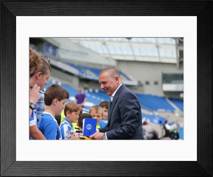 Framed Print : Young Seagulls Open Training Session: Meet & Greet with Players (31st July 2015) - Autograph Signing Framed Print : Young Seagulls Open Training Session: Meet & Greet with Players (31st July 2015) - Autograph Signing