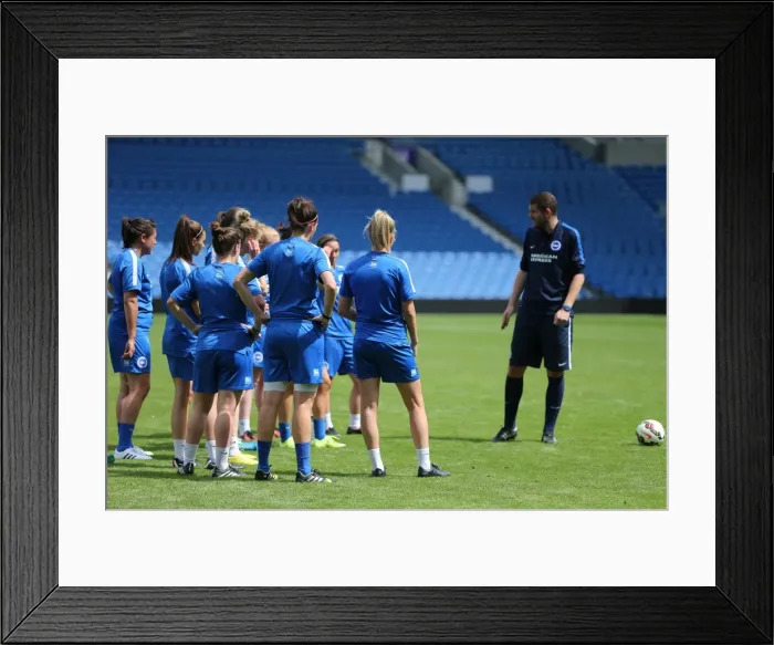 Framed Print : Young Seagulls Women's Team Open Training Session, 31st July 2015 Framed Print : Young Seagulls Women's Team Open Training Session, 31st July 2015