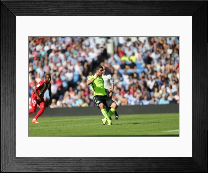 Framed Print : Tomer Hemed Scores Penalty for Brighton and Hove Albion against Sevilla FC (August 2015) Framed Print : Tomer Hemed Scores Penalty for Brighton and Hove Albion against Sevilla FC (August 2015)