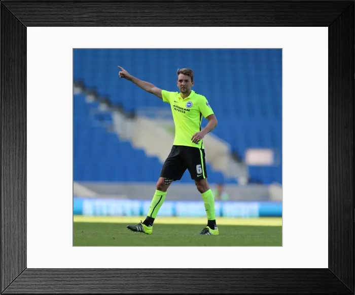 Framed Print : Dale Stephens in Action: Brighton & Hove Albion vs Sevilla FC (2015) Framed Print : Dale Stephens in Action: Brighton & Hove Albion vs Sevilla FC (2015)