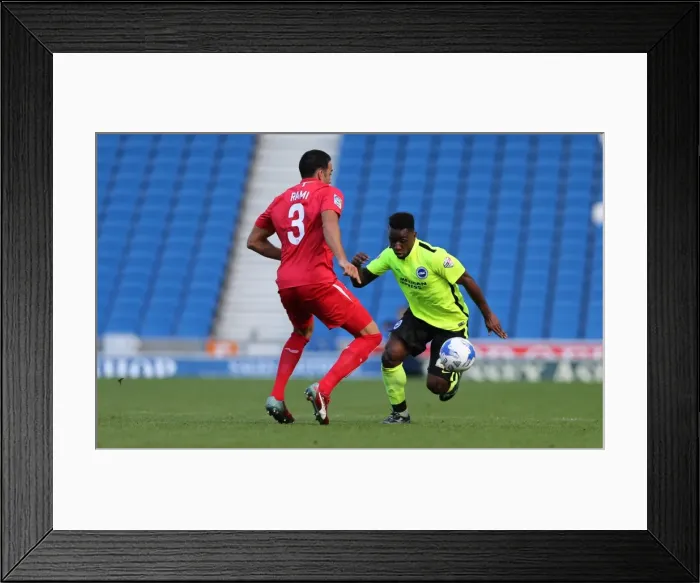 Framed Print : Kazenga LuaLua in Action: Brighton & Hove Albion vs Sevilla FC Pre-Season Friendly, 2015 Framed Print : Kazenga LuaLua in Action: Brighton & Hove Albion vs Sevilla FC Pre-Season Friendly, 2015
