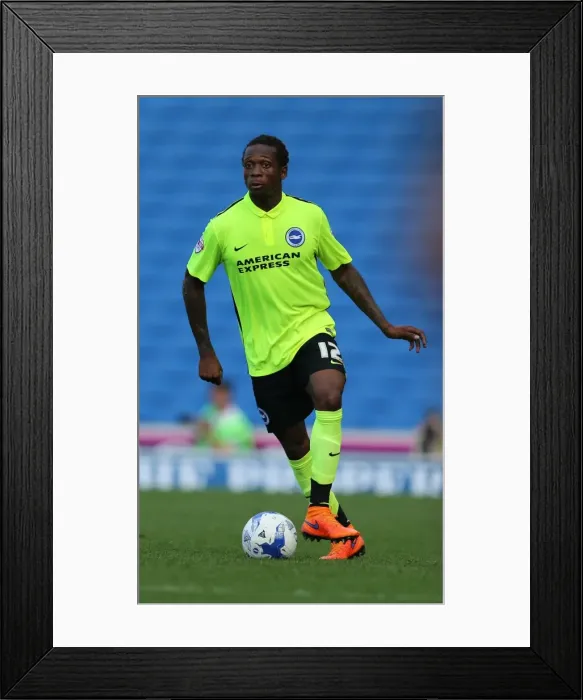 Framed Print : Gaetan Bong in Action: Brighton & Hove Albion vs Sevilla FC, 2015 Pre-Season Friendly Framed Print : Gaetan Bong in Action: Brighton & Hove Albion vs Sevilla FC, 2015 Pre-Season Friendly
